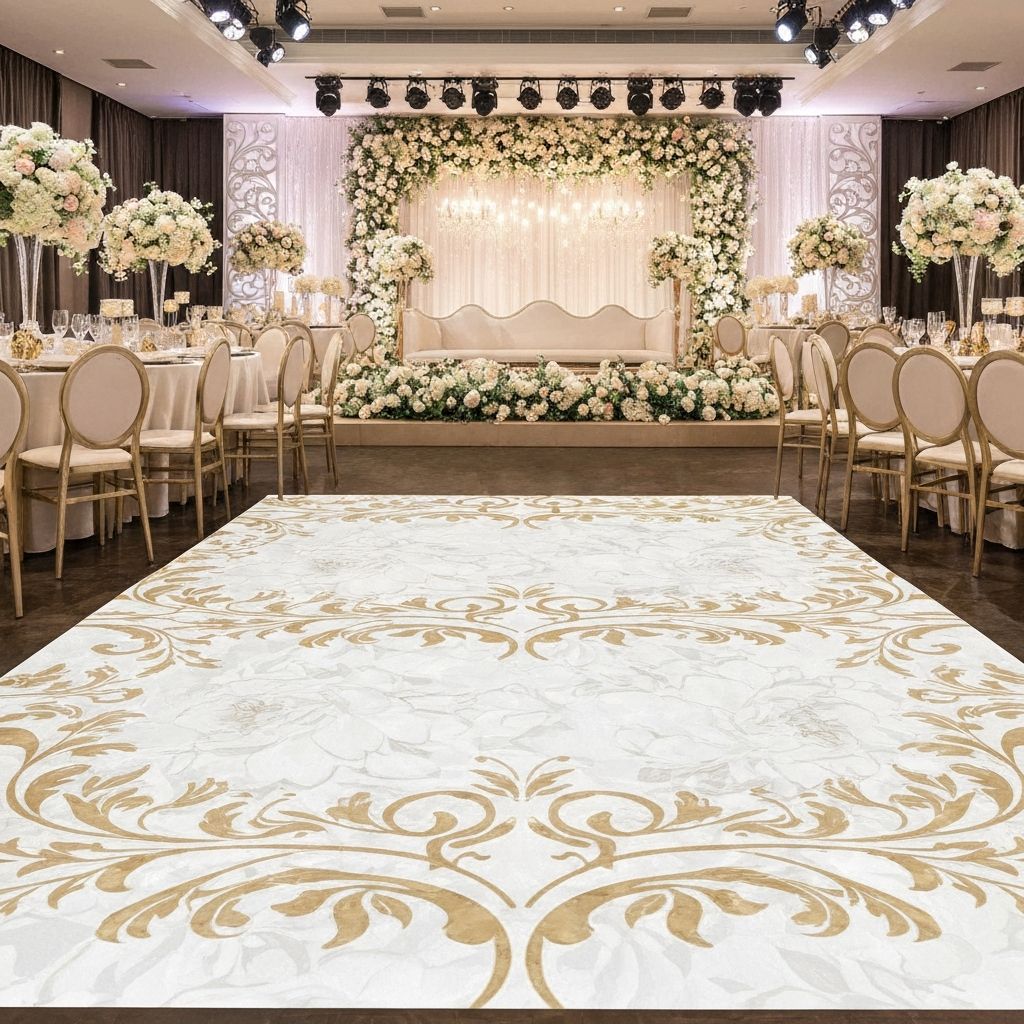 Piso em Lona Casamento